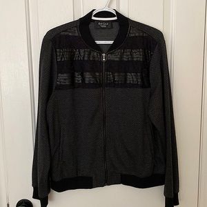 Black & grey Red Coral jacket.size large.